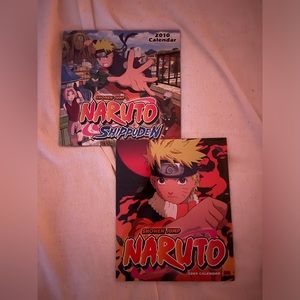 naruto shippodun 2010 vintage calendar